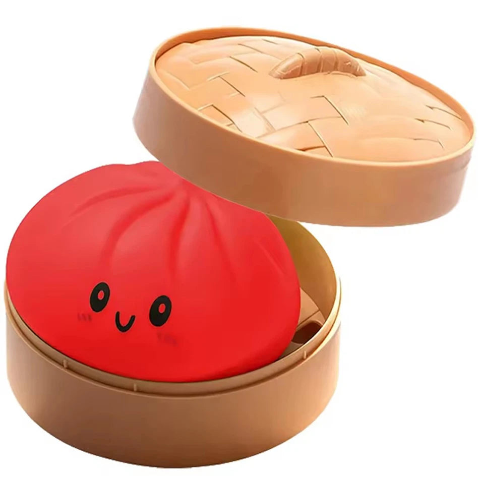 Red Mystery Dumpling Squishy
