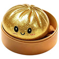 Gold Glitter Mystery Dumpling Squishy
