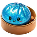 Blue Glitter Mystery Dumpling Squishy