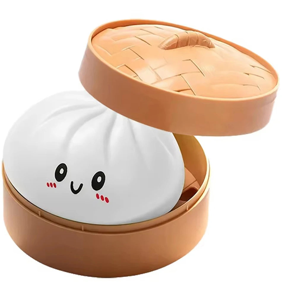 White Mystery Dumpling Squishy
