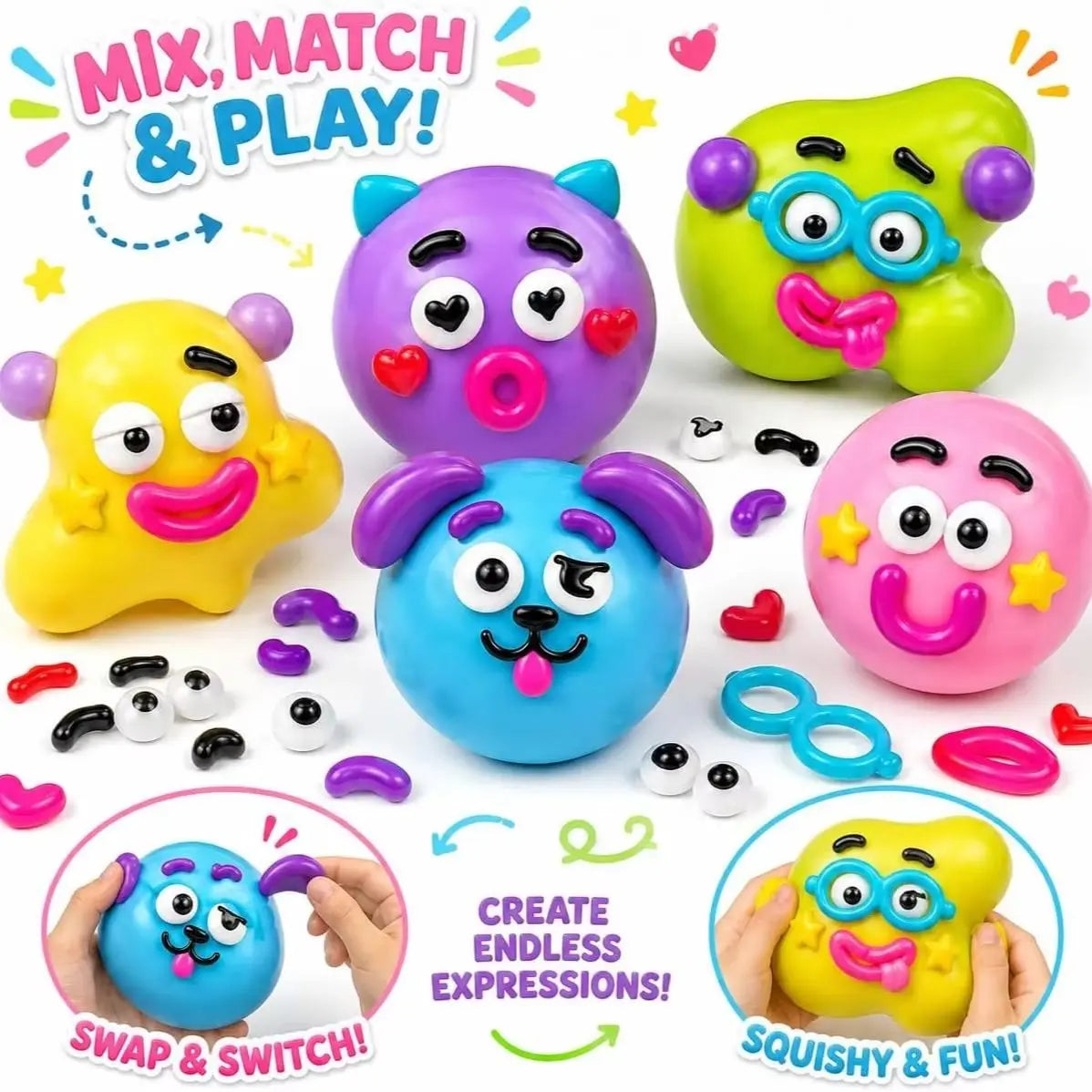 Face Swap Squishy Ball — product photo 13
