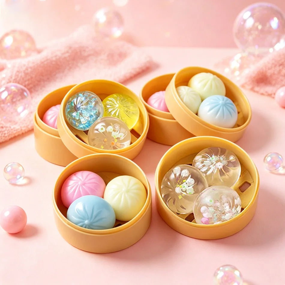 Clear Mystery Dumpling Squishy