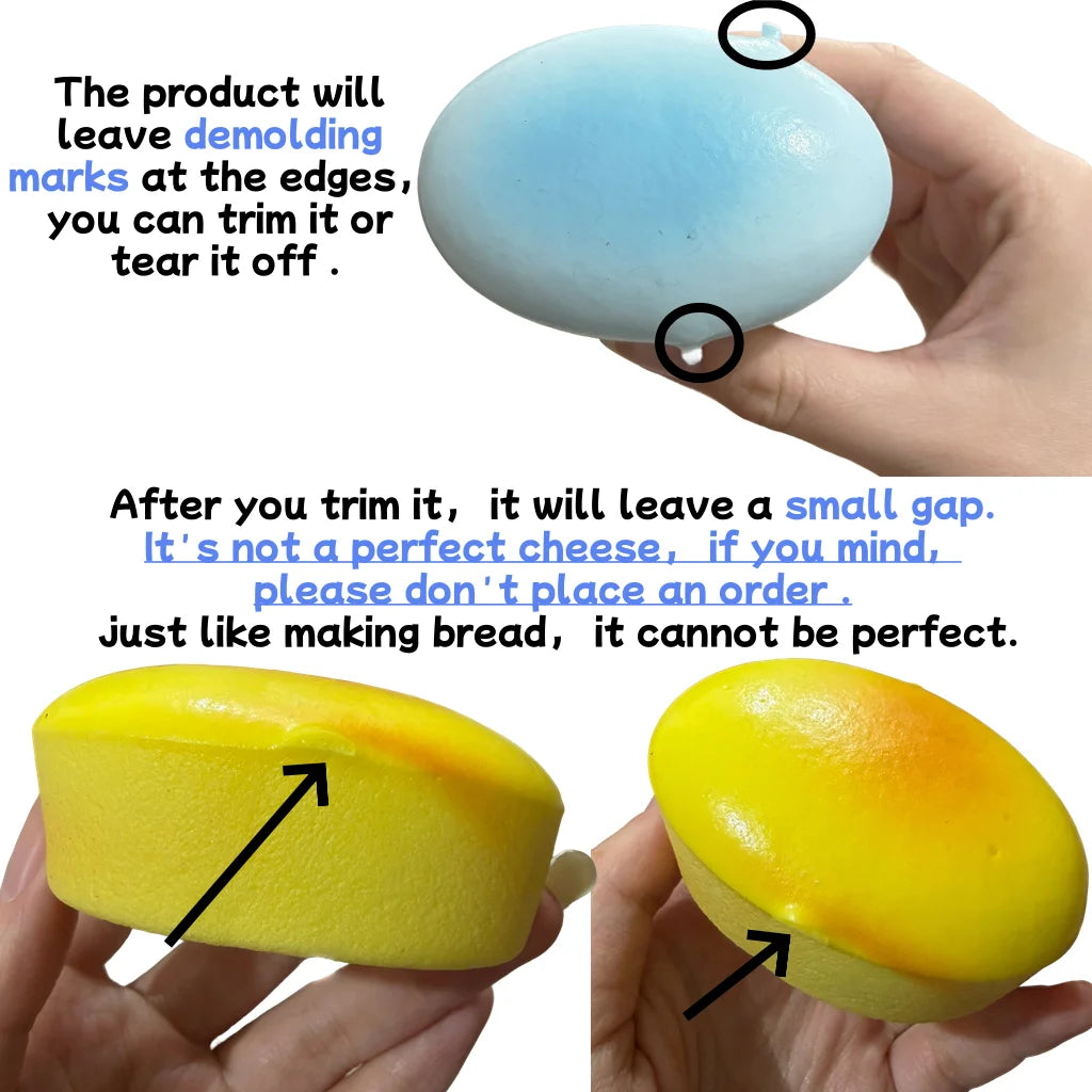 Cheese Cake Squishy — product photo 2