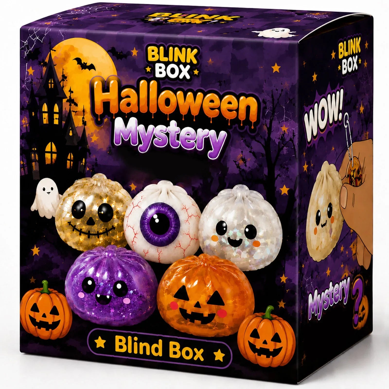 Halloween Mystery Dumpling Squishy - 5 Pack