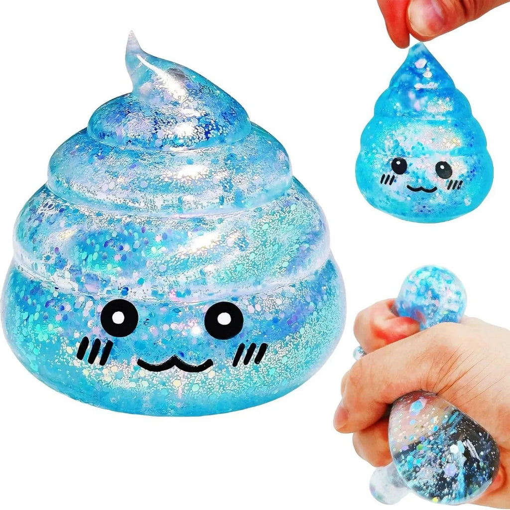 Glitter Poo Squishy — product photo 2
