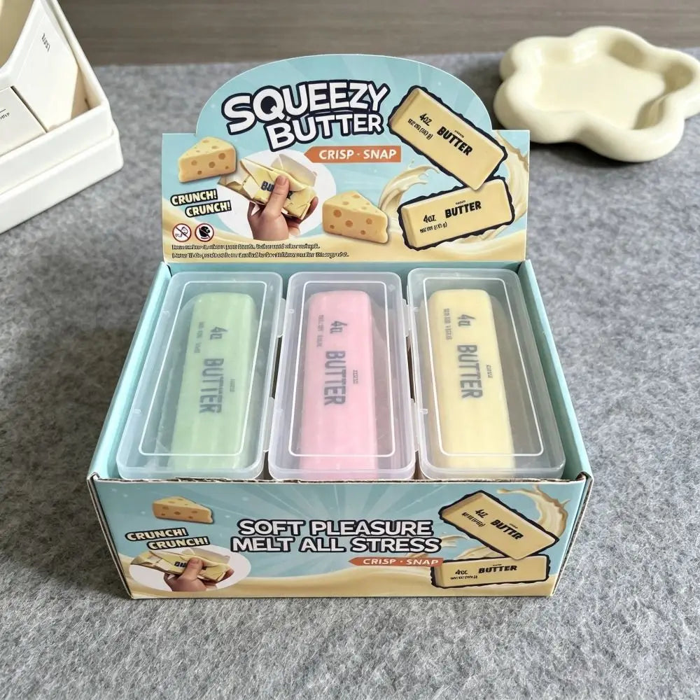 Butter Stick Crunch Squishy