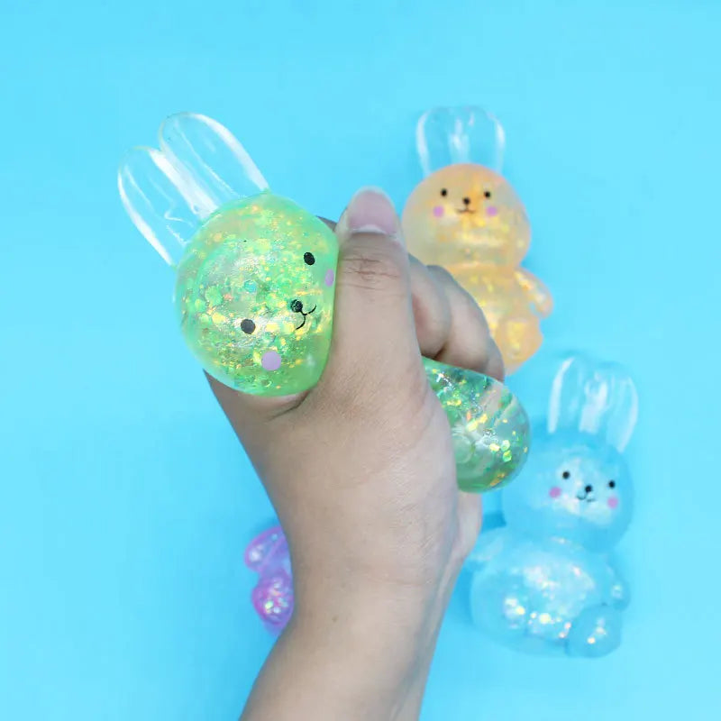 Sequin Rabbit Squishy — product photo 5