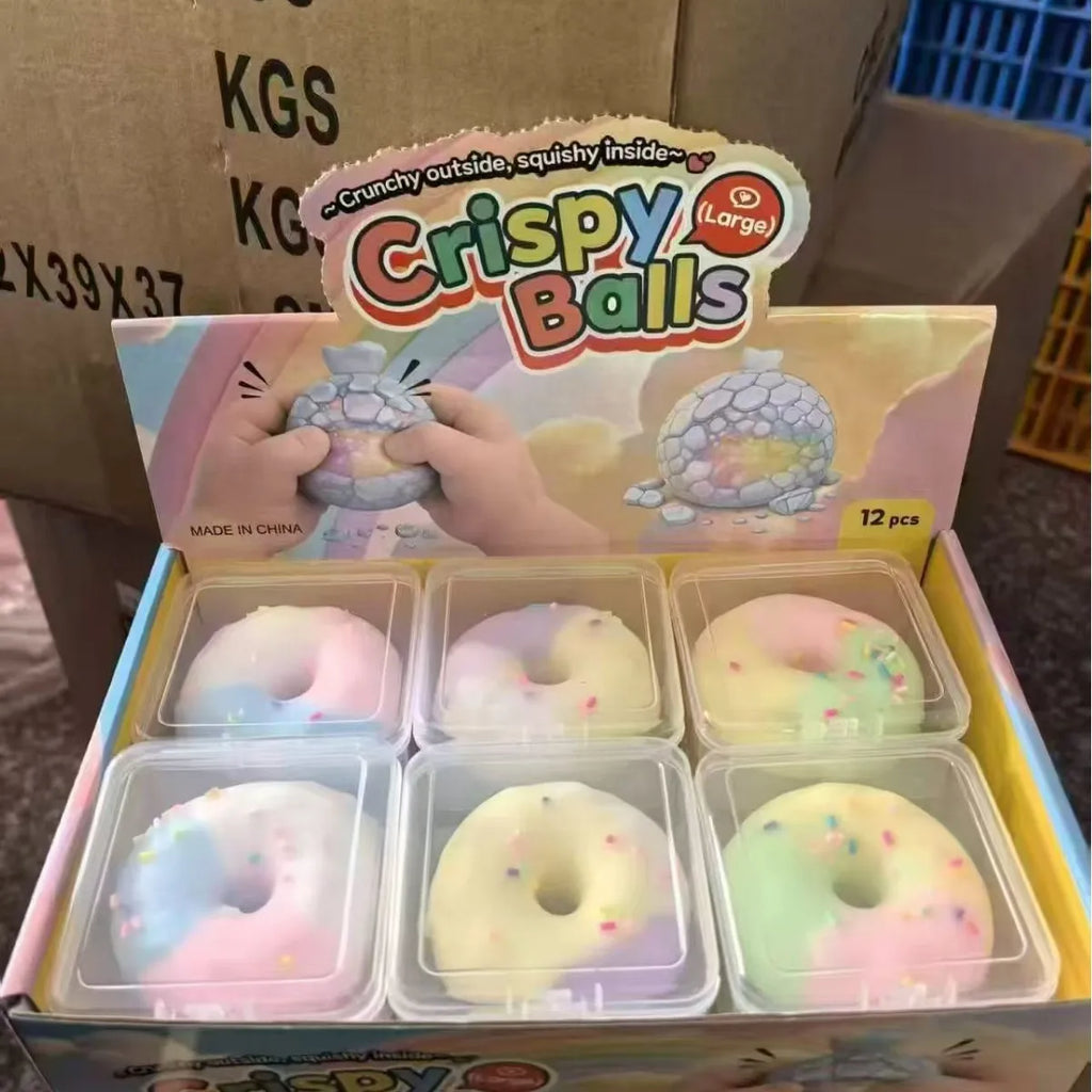 Chocolate Macaron Cat Paw Squishy