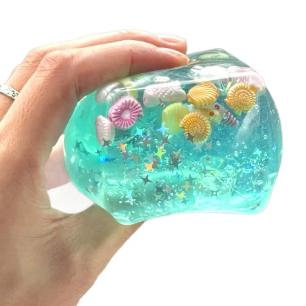 Ocean Block Glitter Squishy — product photo 15