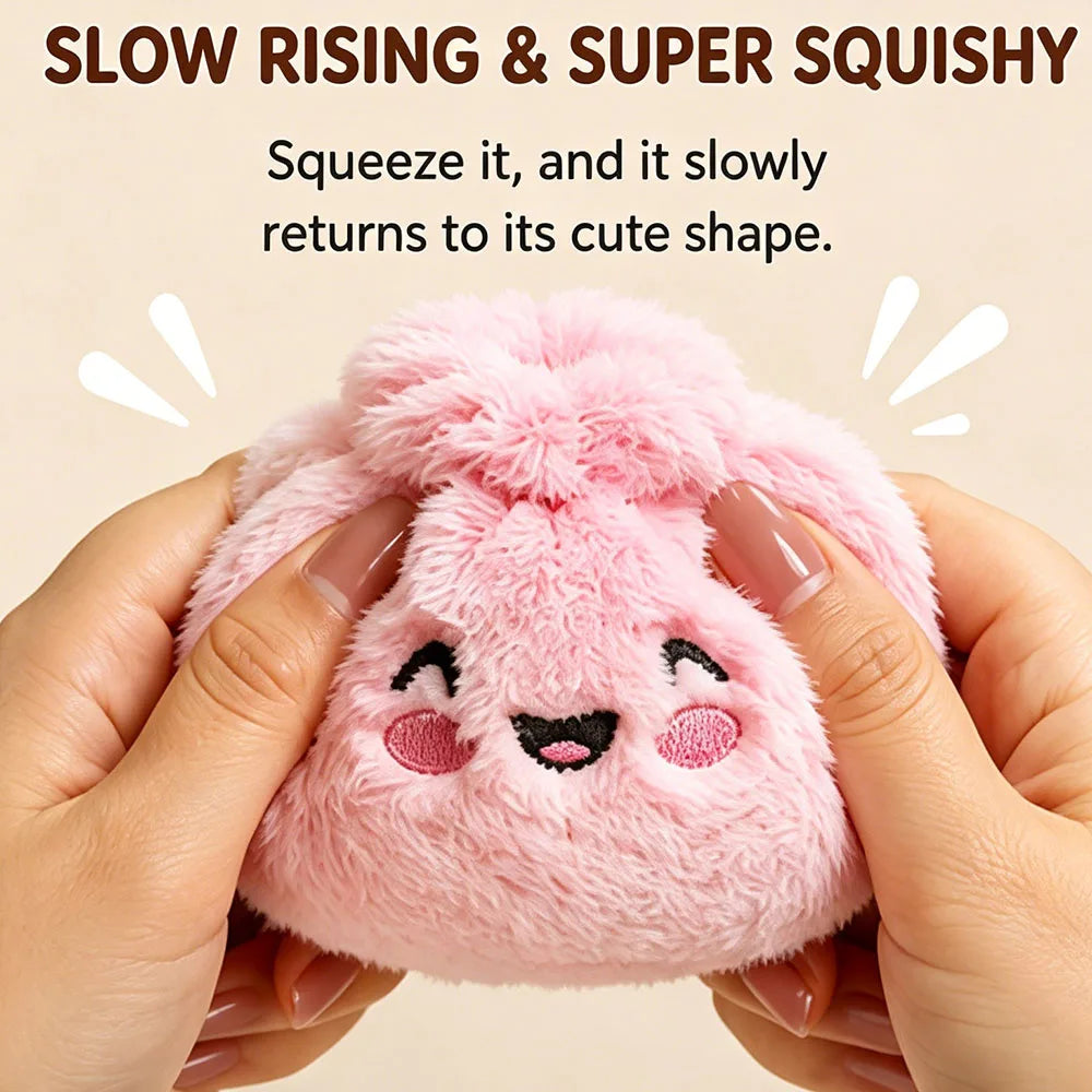 Fluffy Mystery Dumpling Squishy - Random Colour