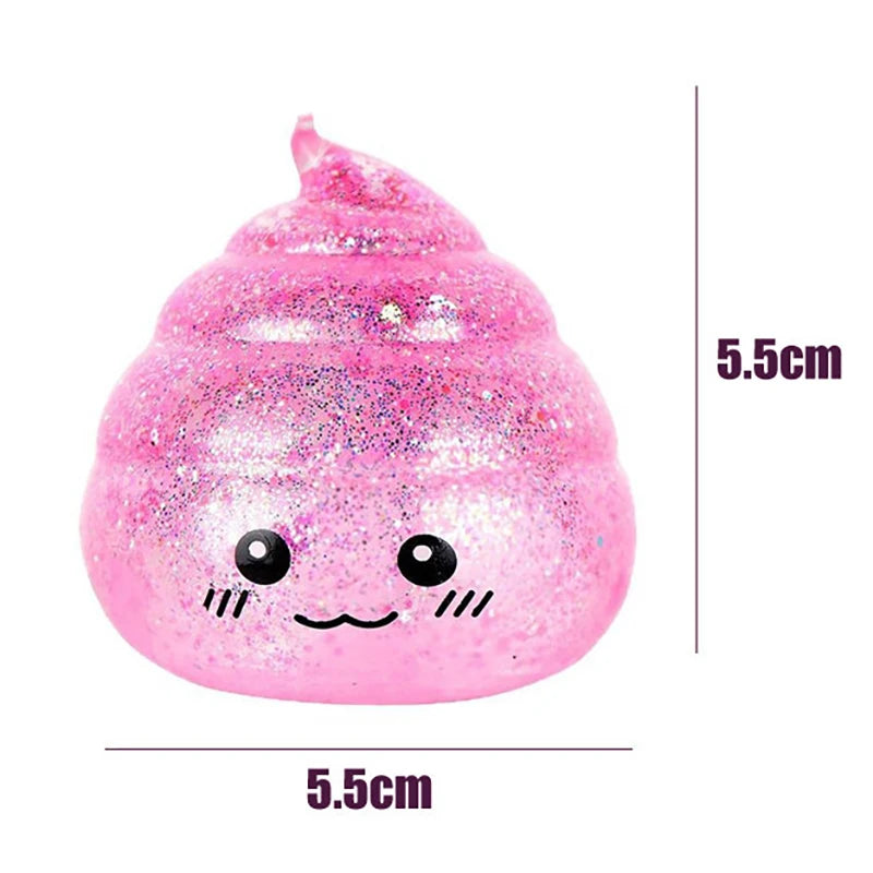Glitter Poo Squishy — product photo 6
