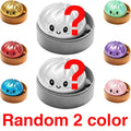 Glitter Mystery Dumpling Squishy - 2 Pack Random Colours