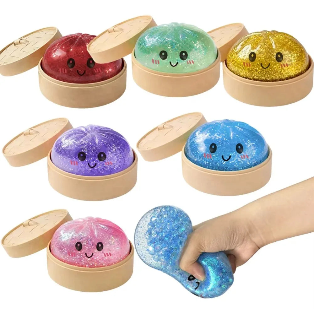 Classic Mystery Dumpling Squishy - Random Colour