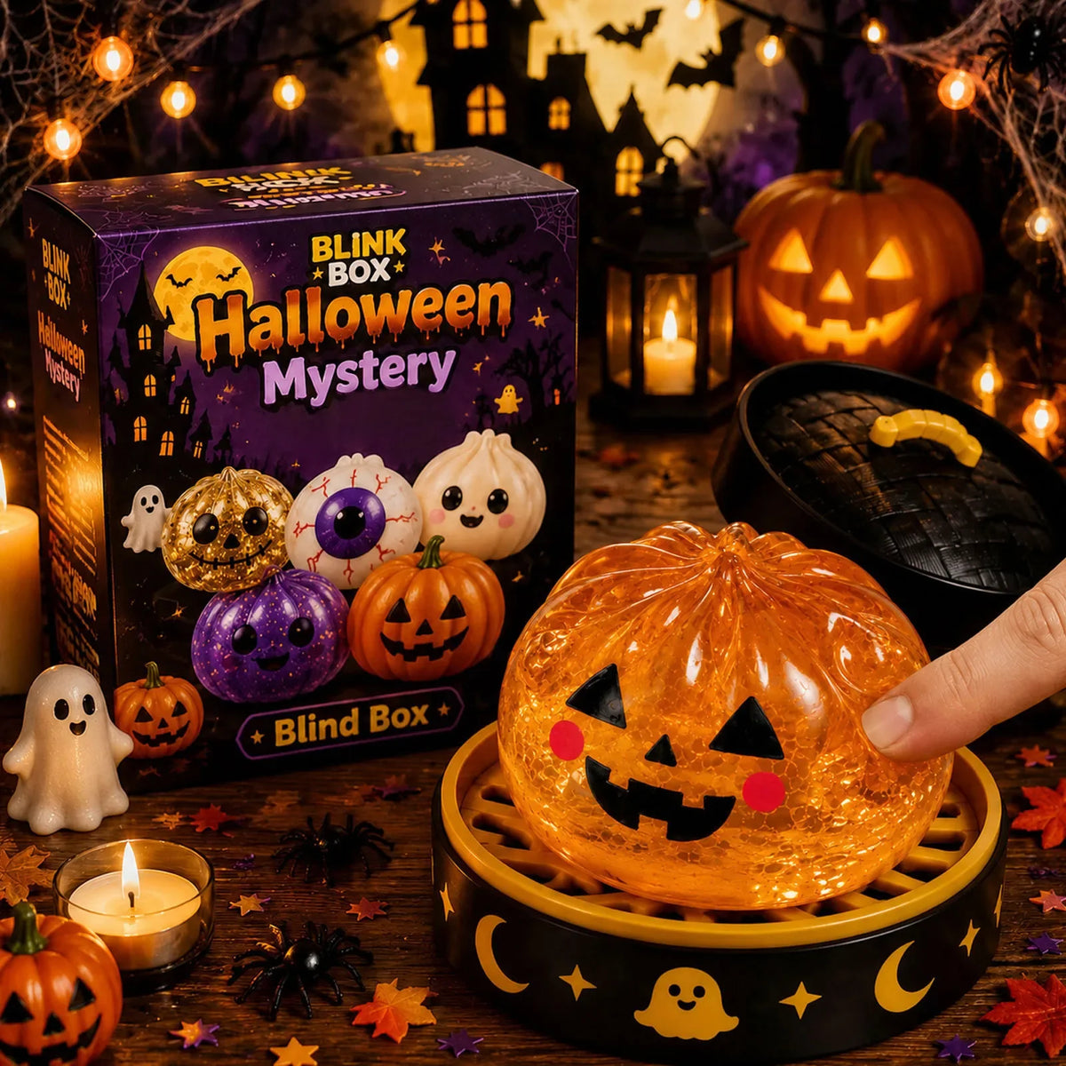 Halloween Mystery Dumpling Squishy - Random Colour