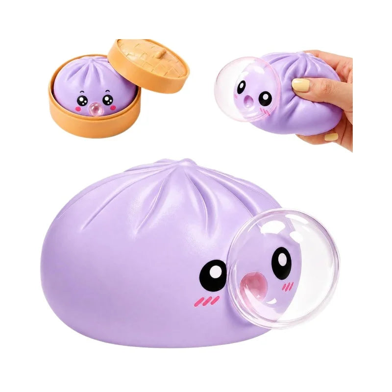 Bubble Mystery Dumpling Squishy - Random Colour