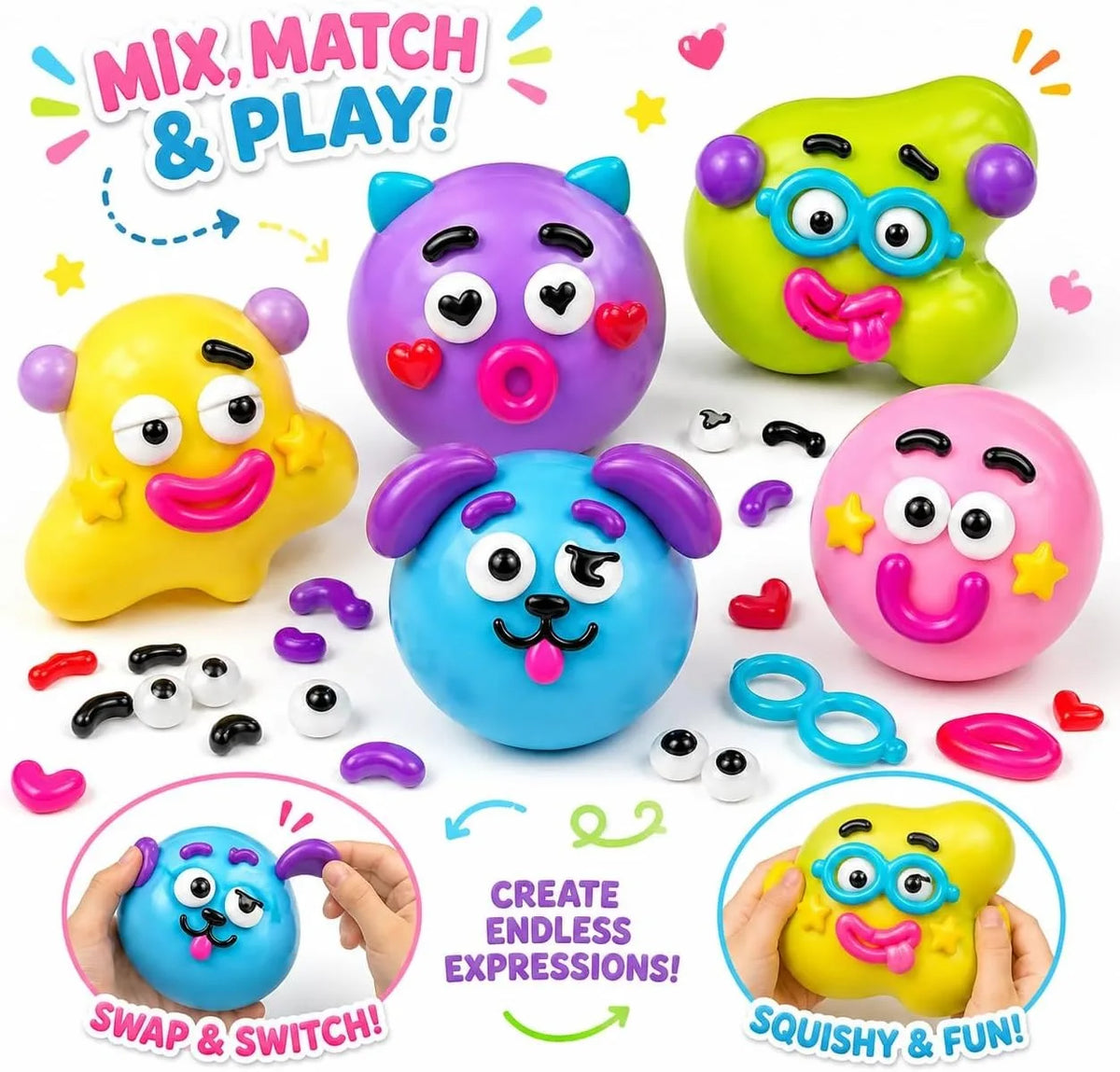 Face Swap Squishy Ball — product photo 11