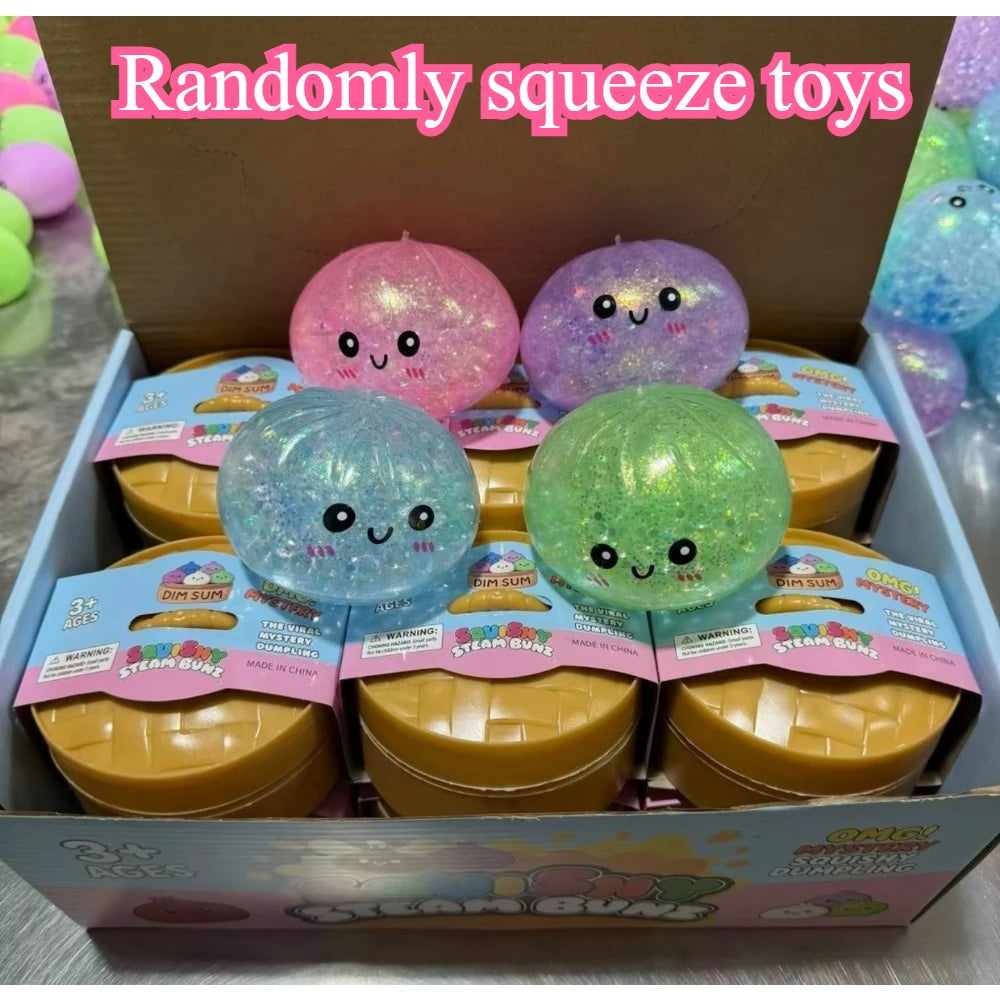 Classic Mystery Dumpling Squishy - 2 Pack Random Colours
