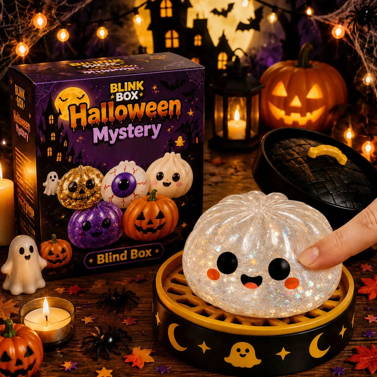 Halloween Mystery Dumpling Squishy - Random Colour