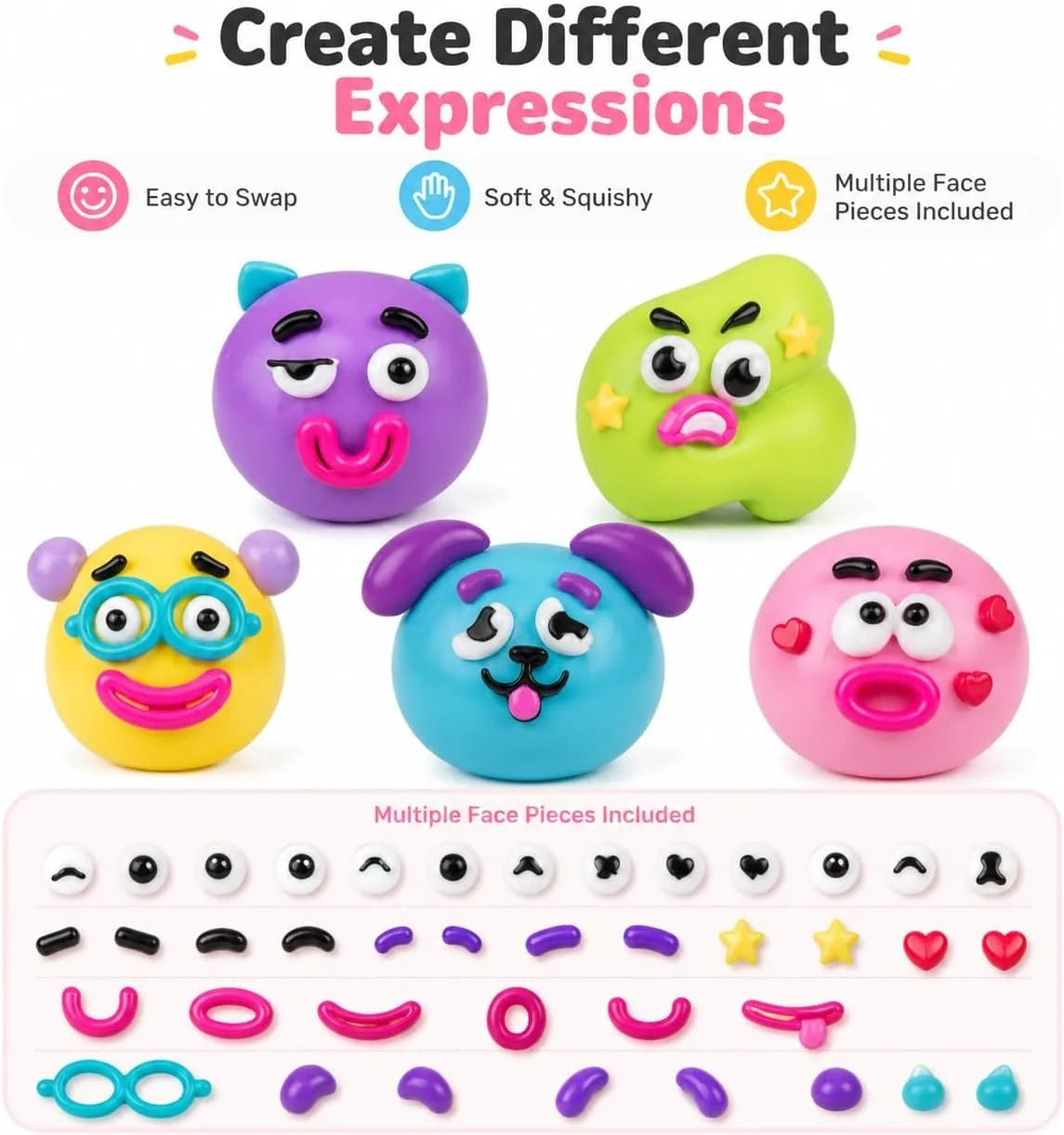 Face Swap Squishy Ball — product photo 4