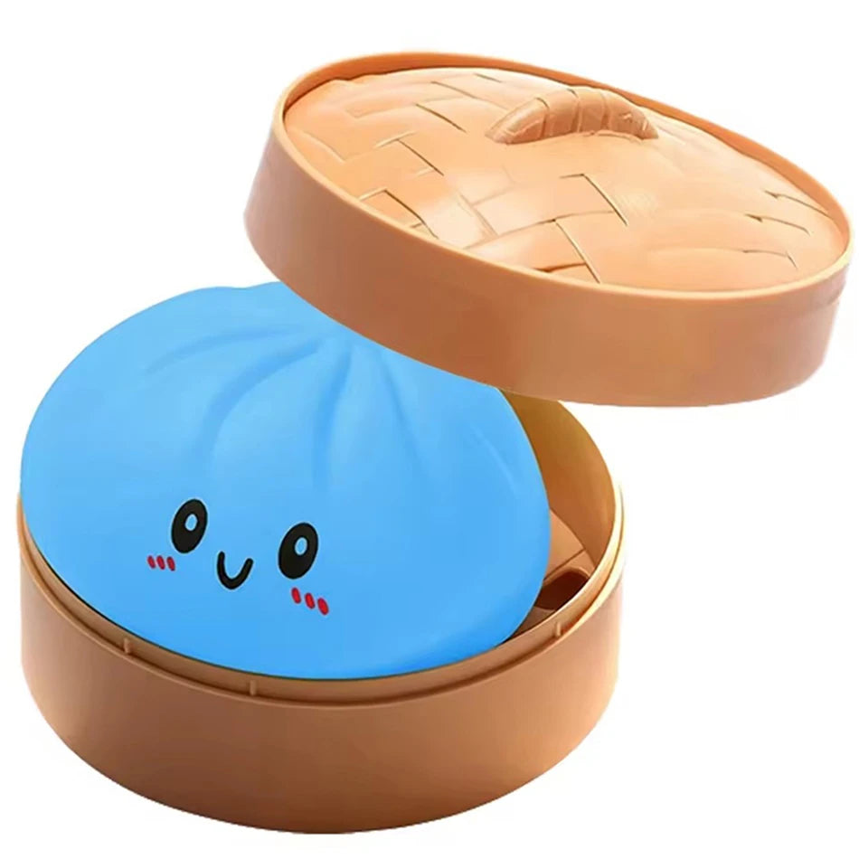 Blue Mystery Dumpling Squishy