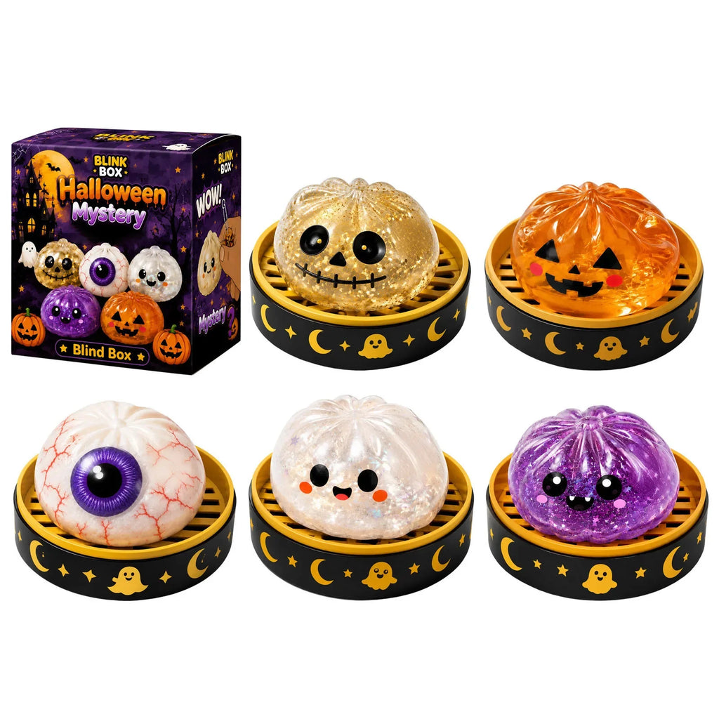 Halloween Mystery Dumpling Squishy - 5 Pack