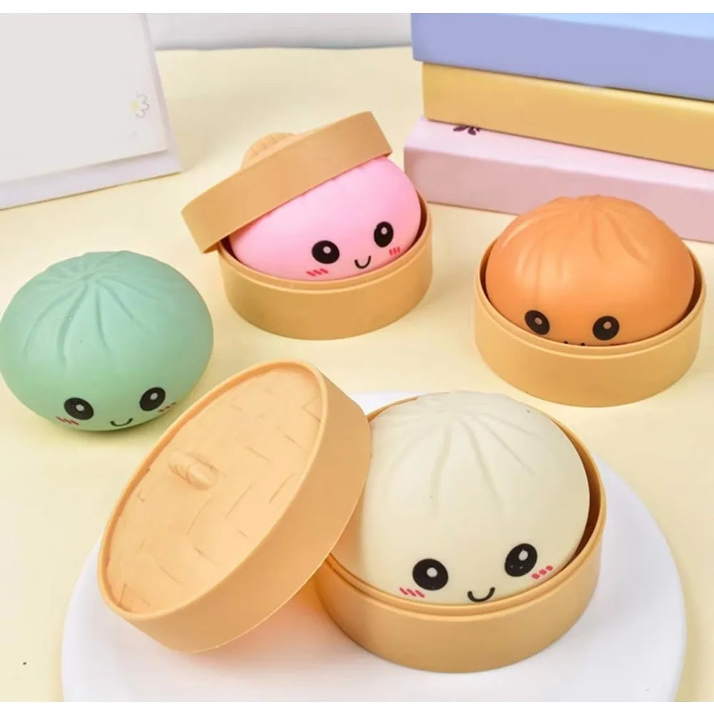 Classic Mystery Dumpling Squishy - Random Colour