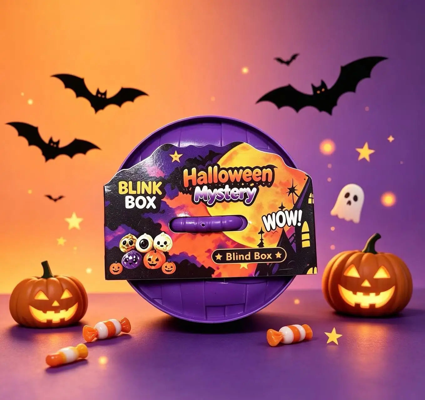 Purple Ghost Mystery Dumpling Squishy