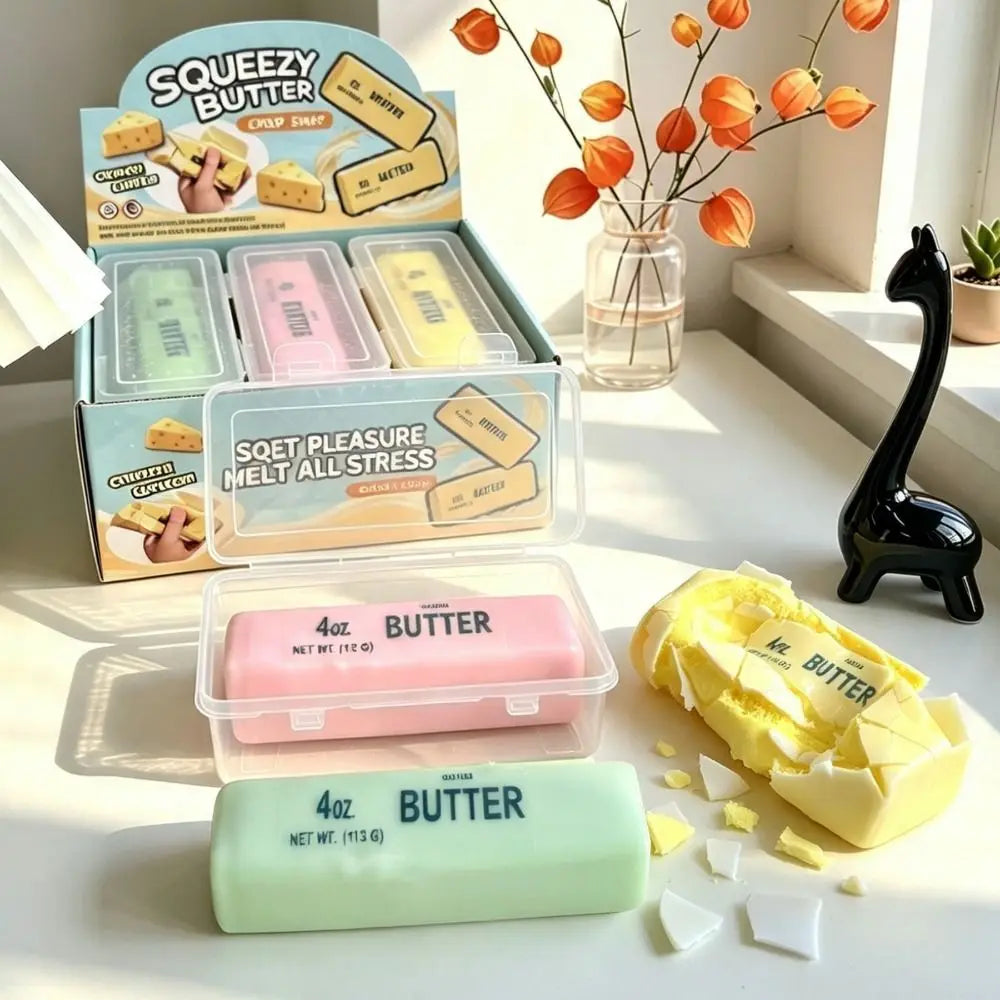 Butter Stick Crunch Squishy